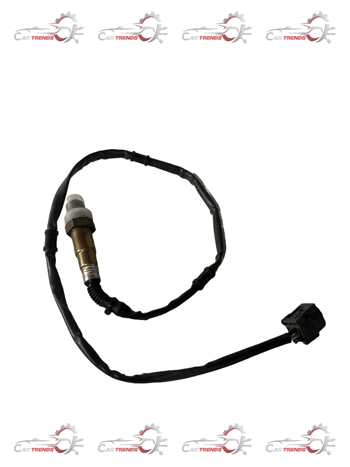 Honda Brio oxygen sensor, part number 36532RE2E01, shown installed in the engine compartment of a Honda vehicle.