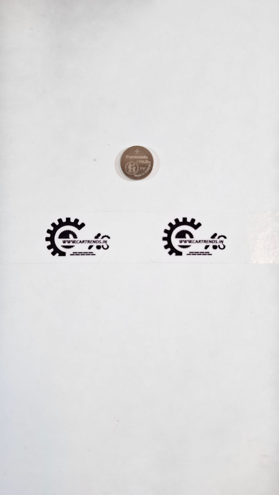 Honda CR1 72148T2A000 battery replacement for Honda vehicles, showing the compact automotive battery with brand logo visible.