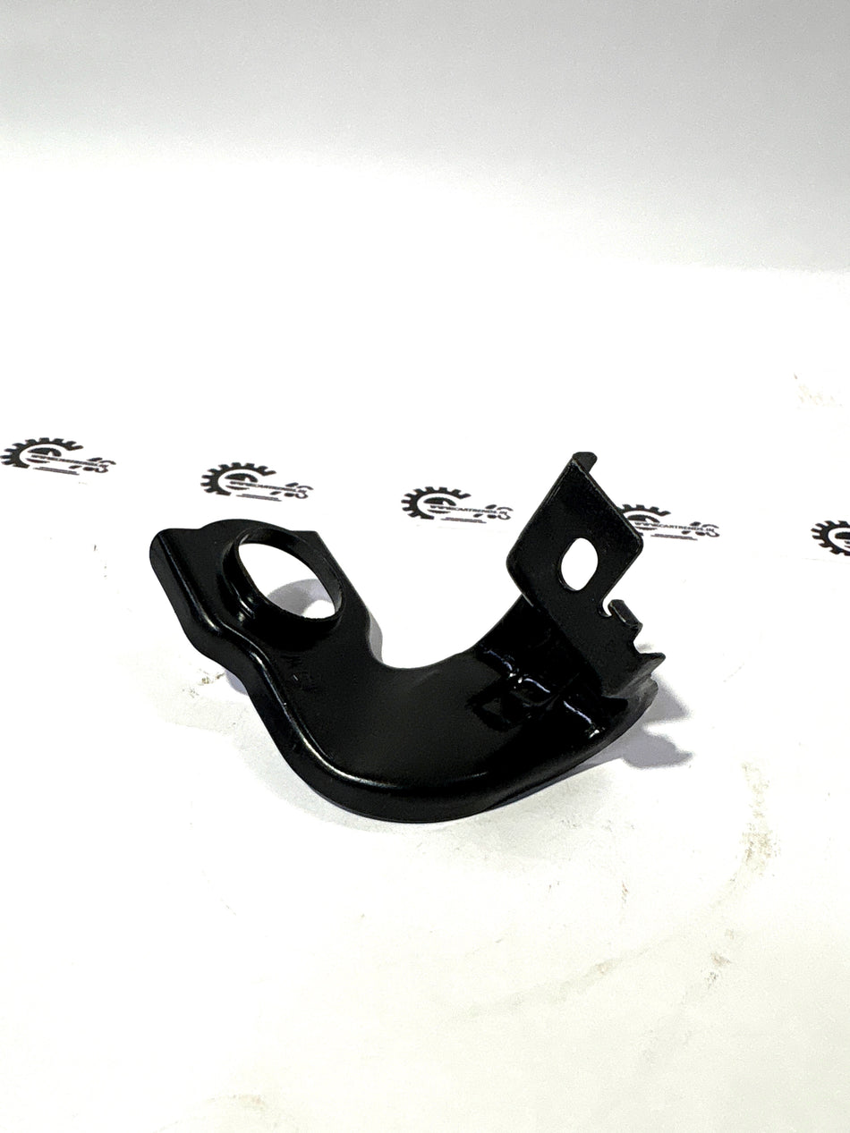 Honda left side condenser bracket 80116TSWK00, metal mount with mounting holes for engine cooling system.