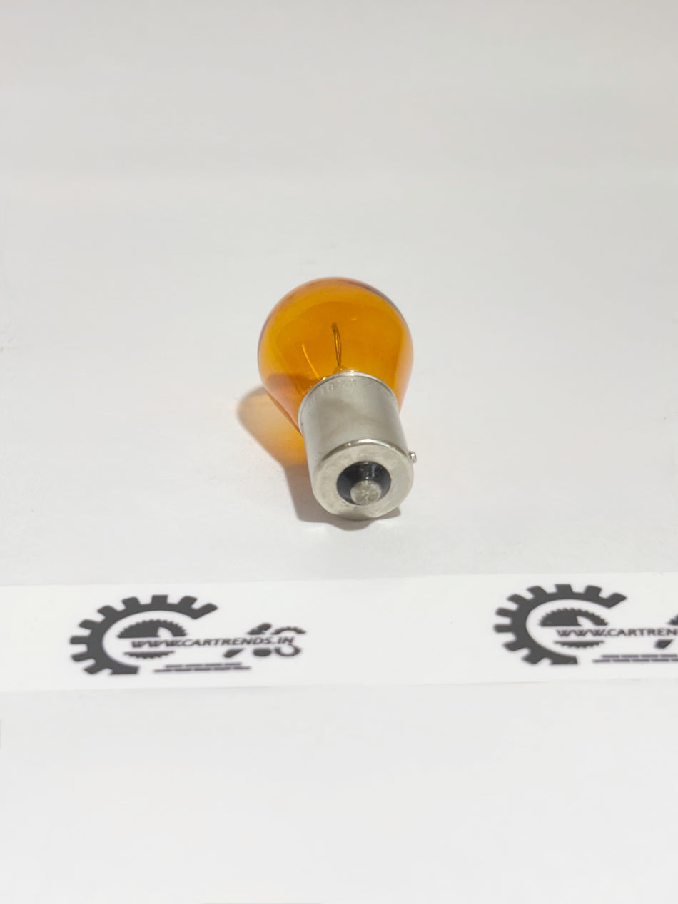 Honda Bulb S25 Amber 33301TG1T01, vehicle lighting bulb with amber color, used for Honda automotive lighting.