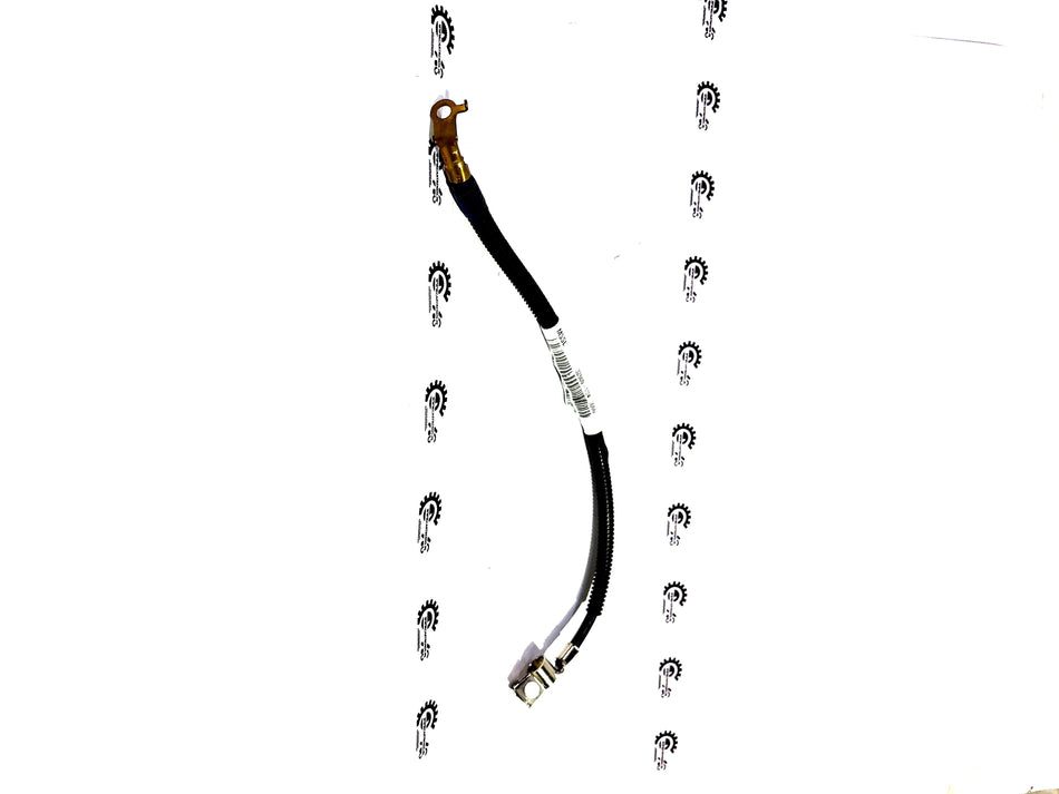 Honda Earth Battery Cable Assembly, automotive electrical component, with black insulated cable and connectors.