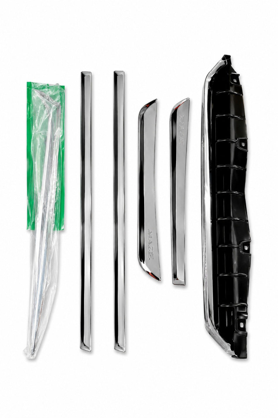 Honda Chrome Kit for City and Amaze models, featuring sleek chrome accents on vehicle exterior parts.