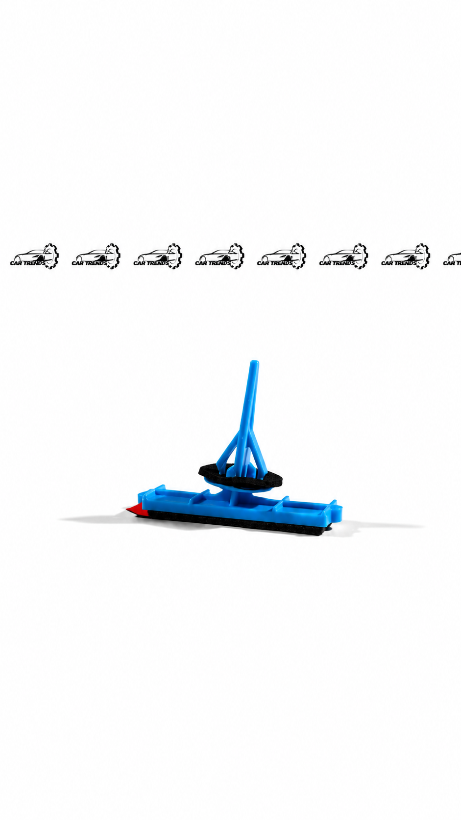 Honda CLIP.QTR WIND A 91501TE7K00, a quarter wind clip for Honda vehicles, shown in the image with a close-up view.