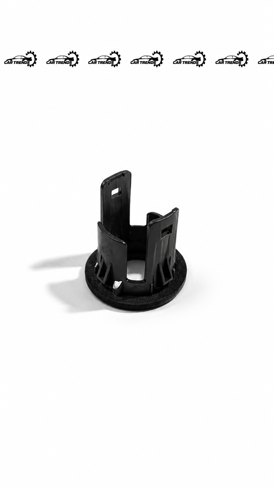 Honda parking sensor cover assembly for side, part 39681TXKW11, showing a close-up of the sensor cover on a Honda vehicle.