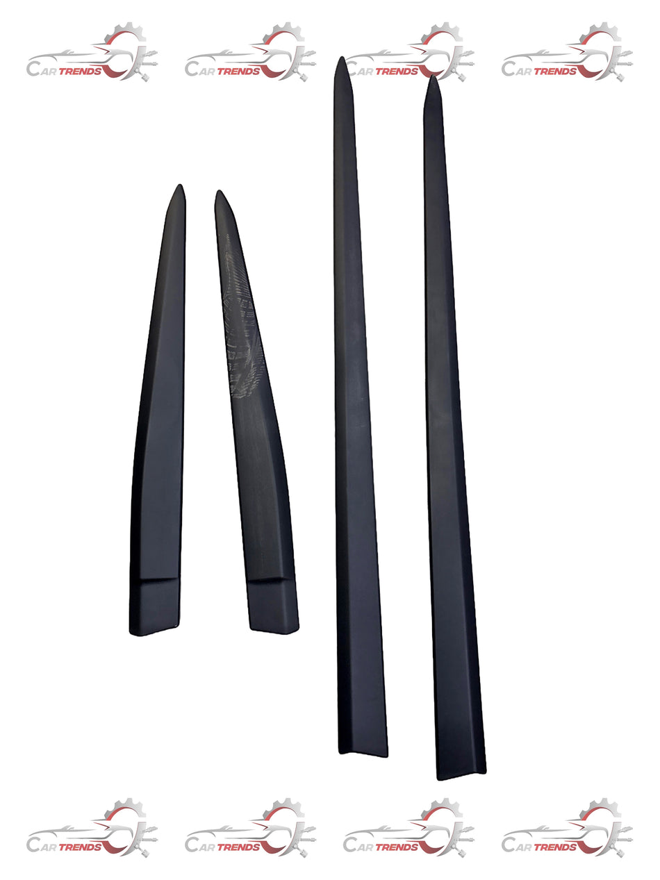 Honda door edge protector for City and Amaze models, black rubber guard on car door edge.