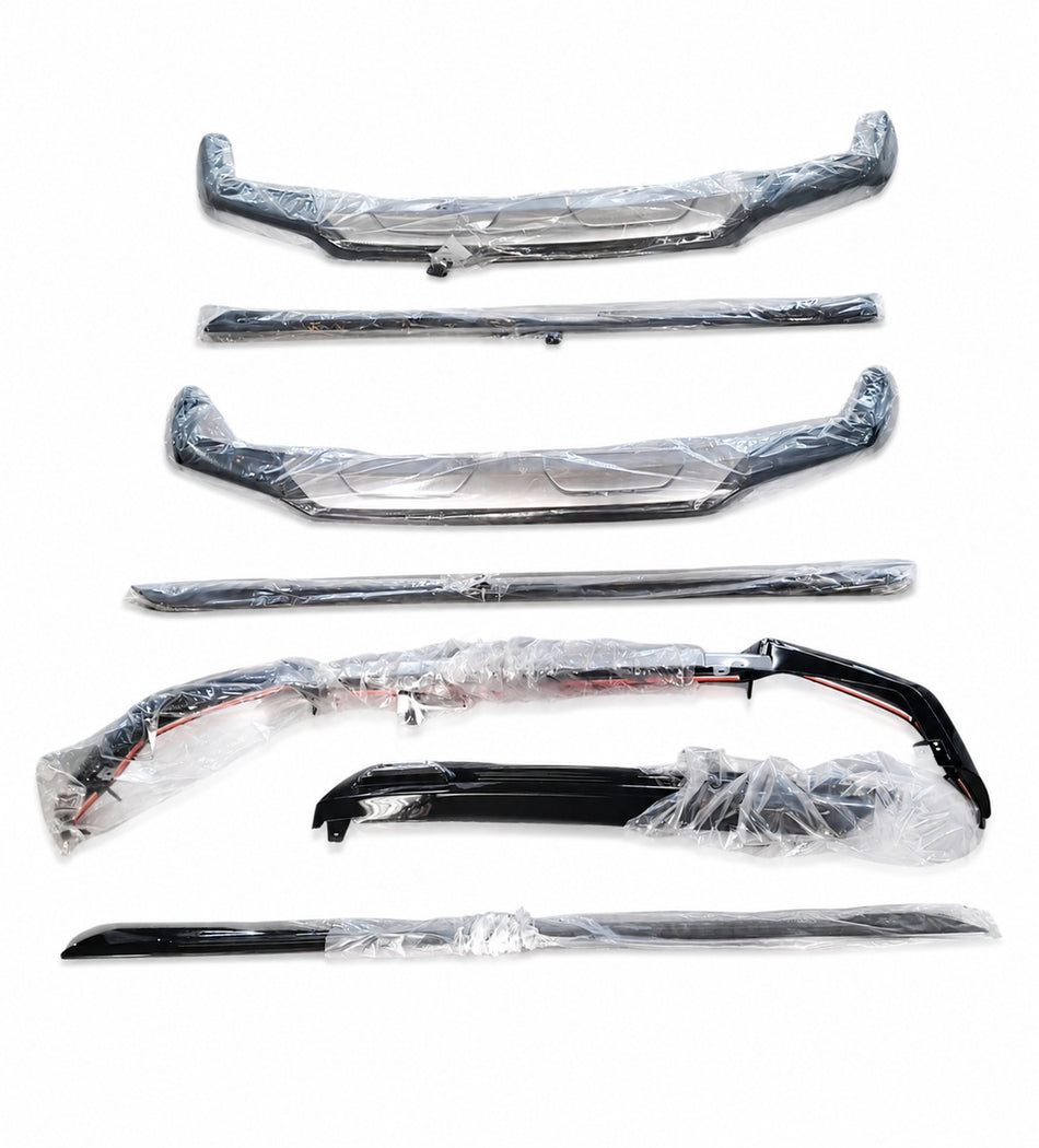 Honda emblem kit for City and Amaze models, including front and rear badges, with Honda branding and chrome finish.