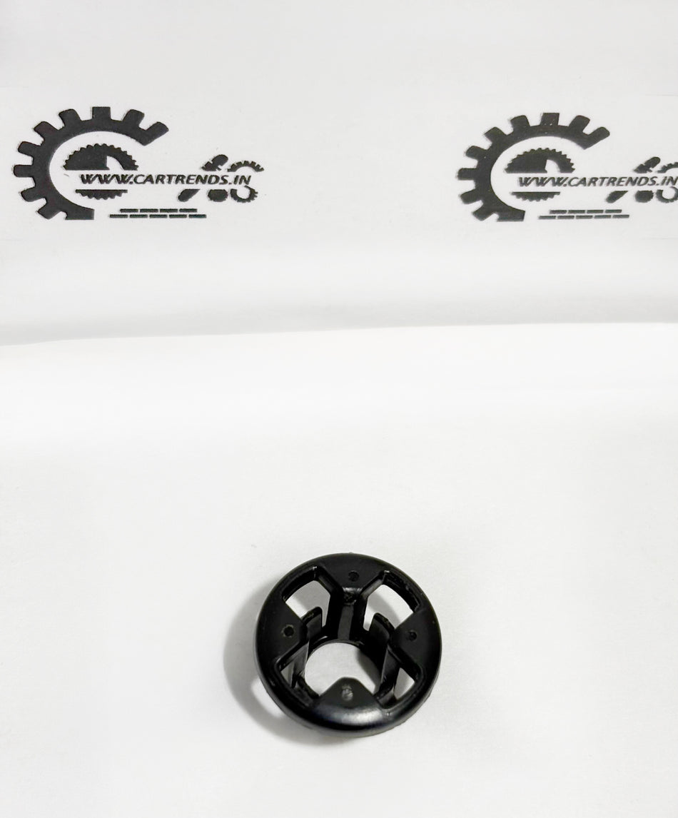 Honda Grommet Hood Open Stay 91604T00T01, close-up of the black plastic part used to secure the hood open.
