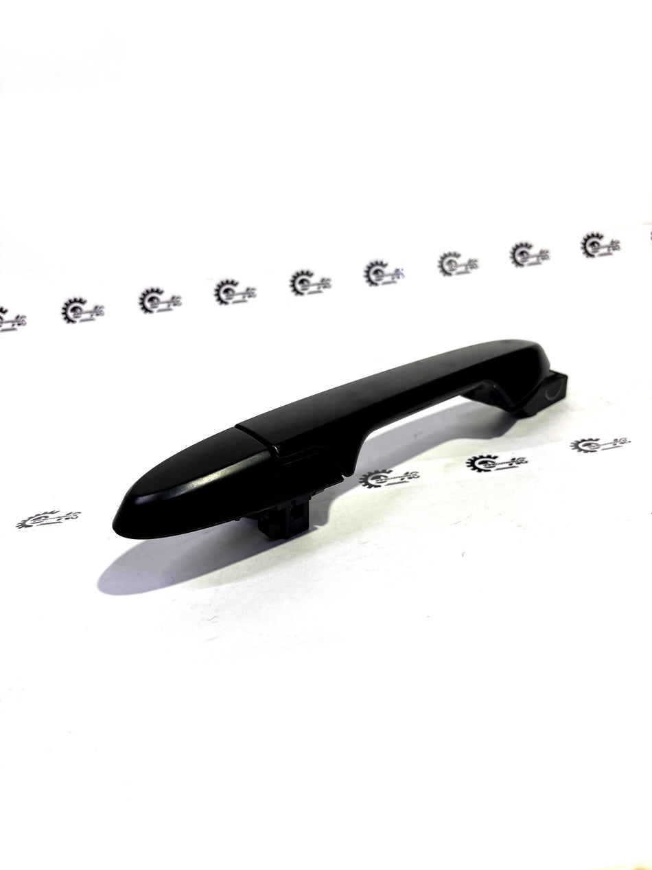 Honda handle assembly for model RR 72640T5SK01, right side, black plastic with mounting components.