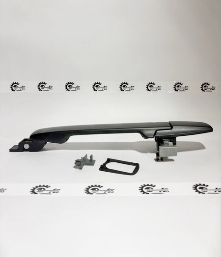 Honda right rear door handle assembly, model 72640TG2K01, showing the exterior handle and mounting components.