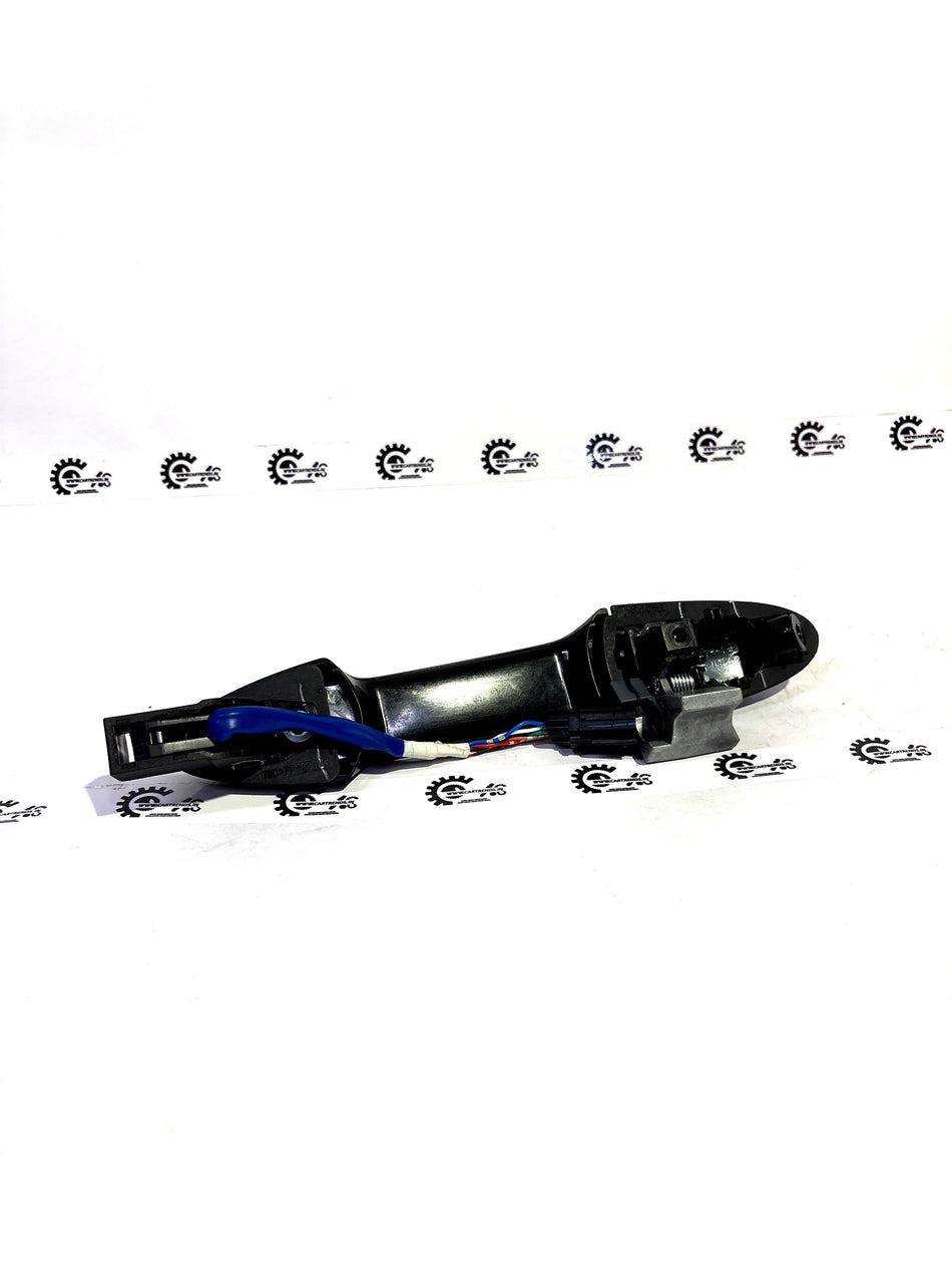 Honda T99 handle assembly, car door handle part with black plastic and metal components, suitable for Honda vehicles.