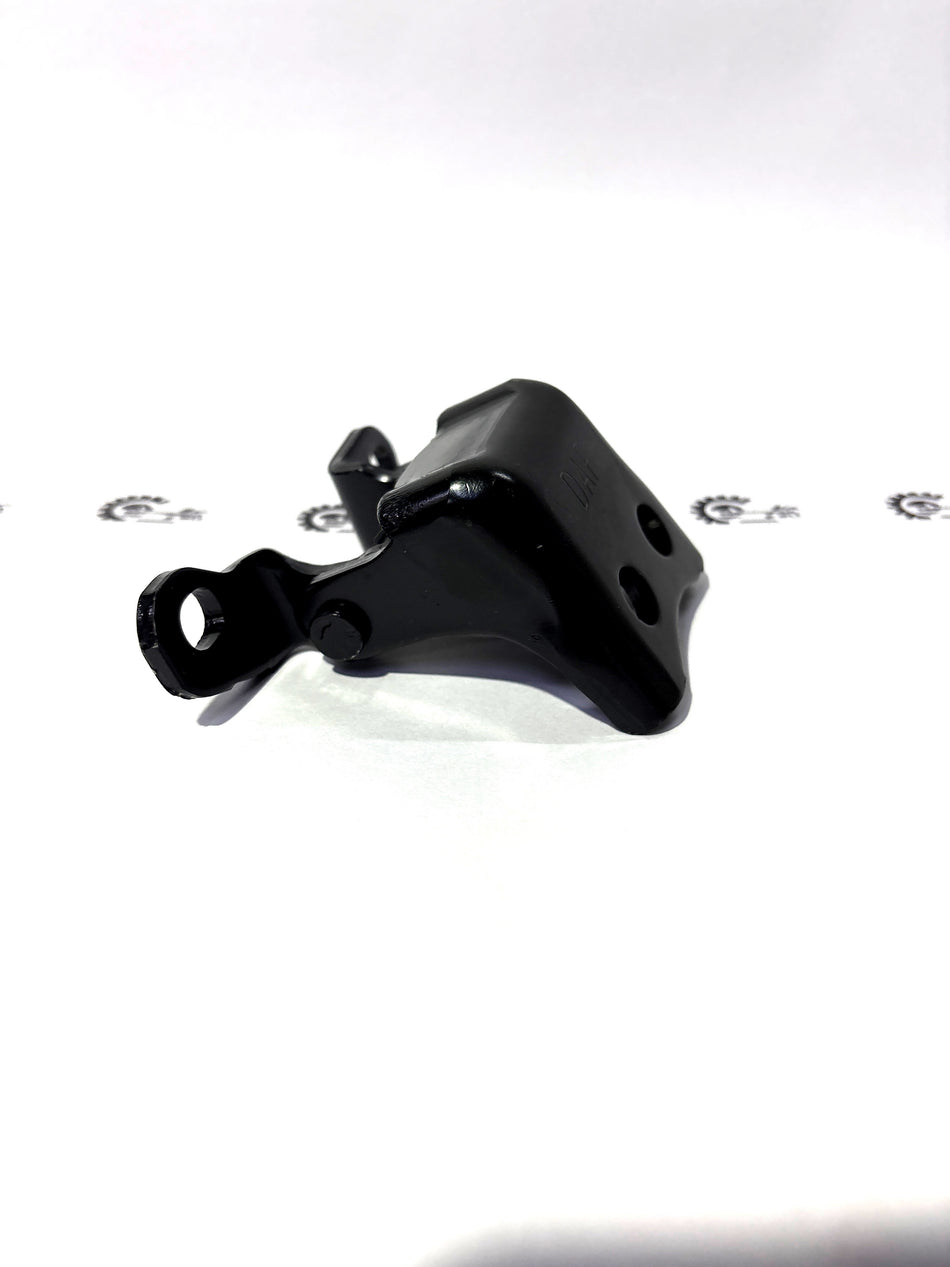 Honda lower front door hinge, genuine replacement part, with metal construction and mounting holes for easy installation.