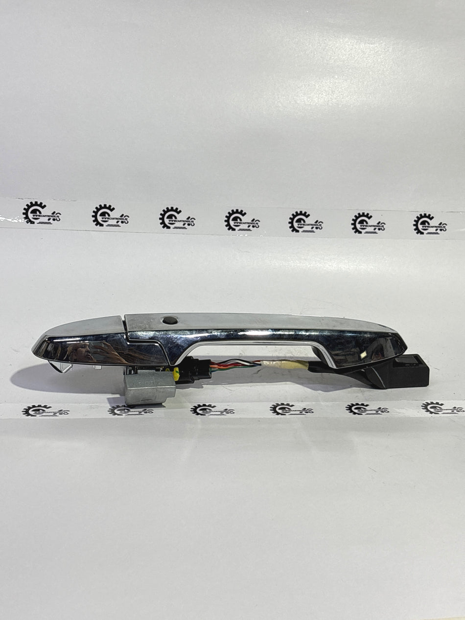 Honda handle assembly for front right door, part number 72180TXKK11, designed for smart vehicle use.