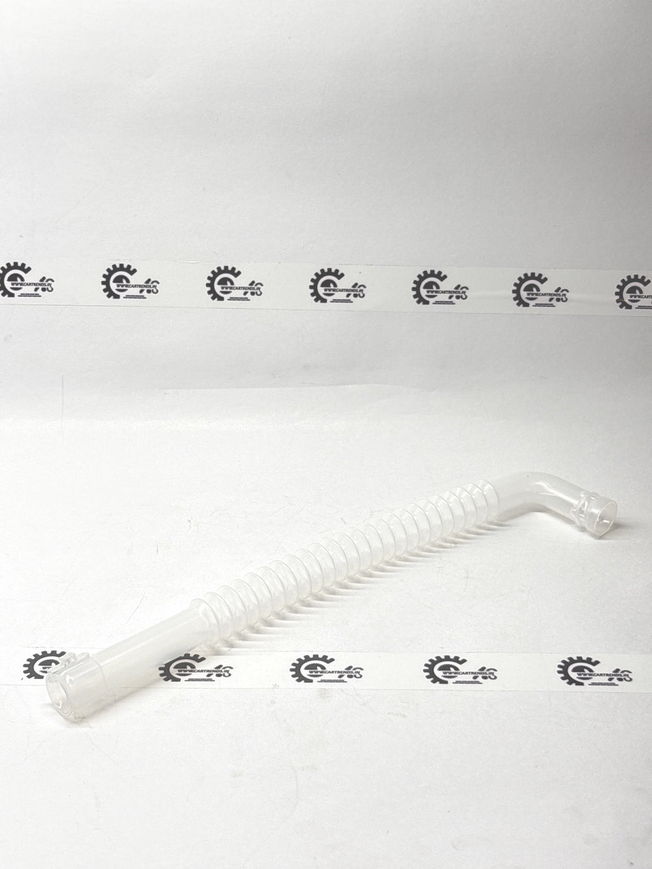 Honda HOSE.ASPIRATOR 80533T5A942, a flexible black aspirator hose for Honda machinery, shown in close-up.