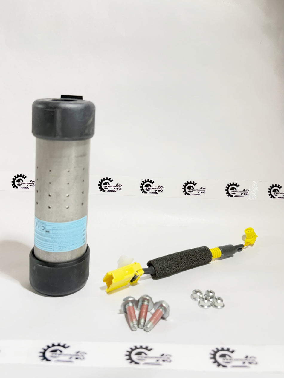 Honda inflator component kit for Honda vehicles, showing the compact inflator assembly with hoses and connectors.