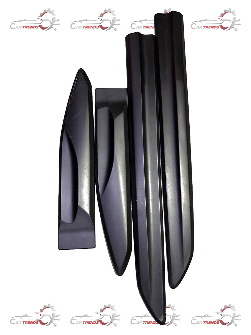 Honda body side molding kit, model 08P05TXK700, shown on a vehicle, with sleek design and durable material for side protection.