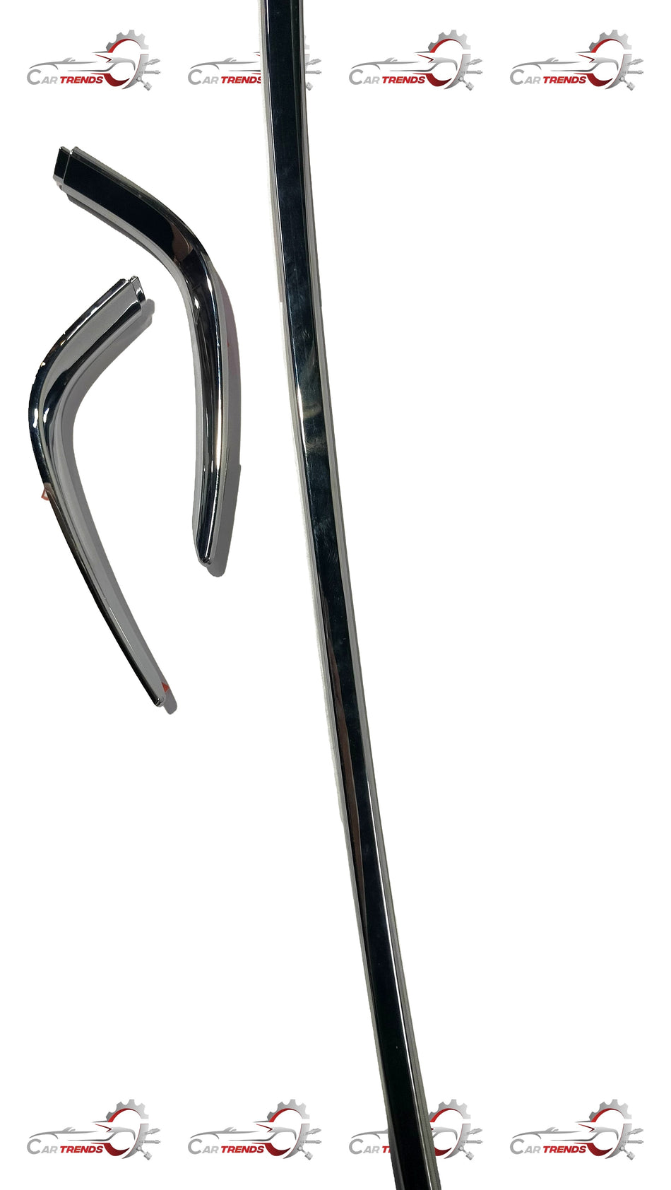 Honda front grille garnish kit, model 08F2132N700A, visible with sleek design and mounting details for Honda vehicles.