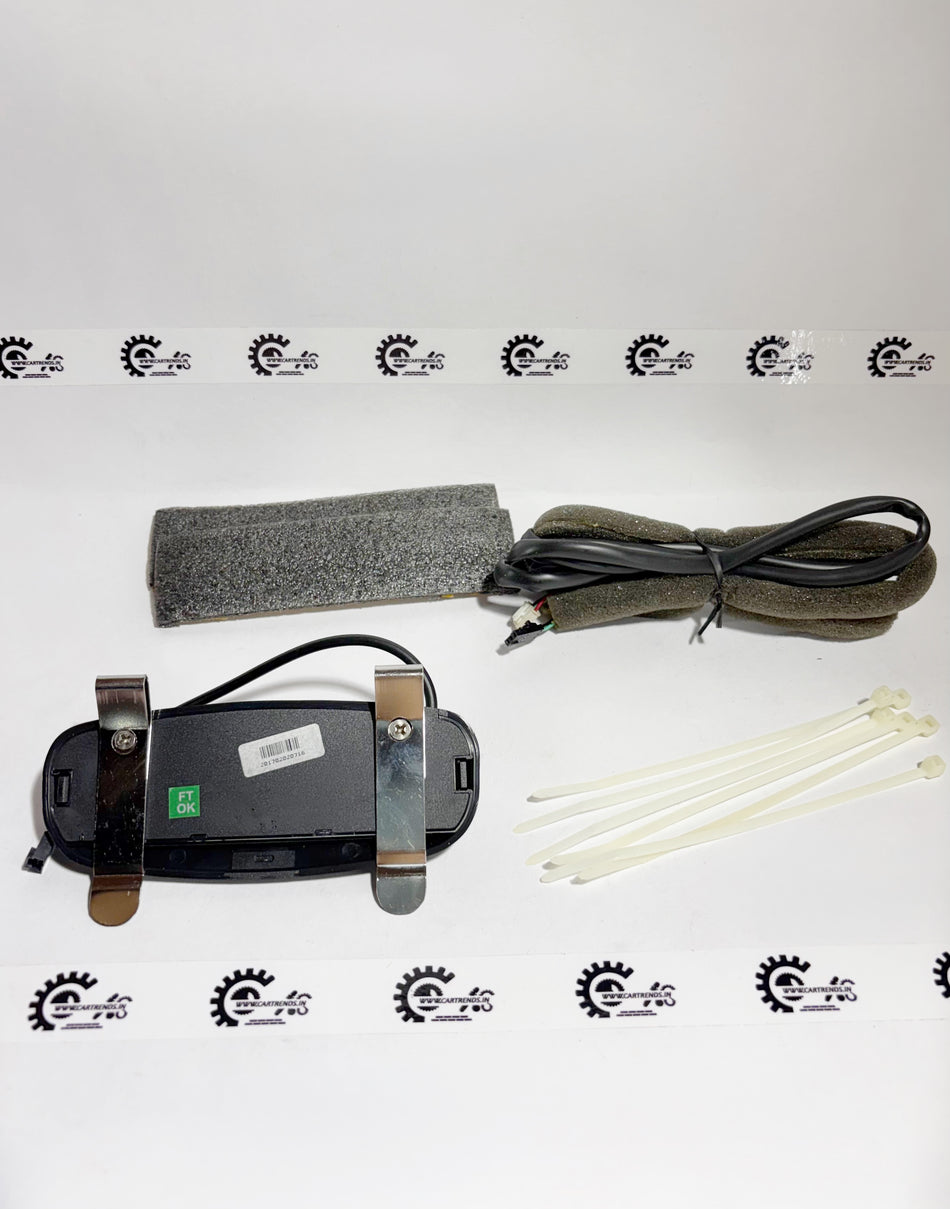 Honda LED roof display kit showing a sleek, illuminated dashboard screen with controls and digital interface.