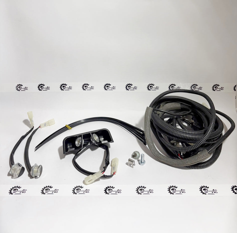 Honda kit leg room lamp, model 08E10PG4700B, installed in vehicle interior, providing illumination for the footwell area.