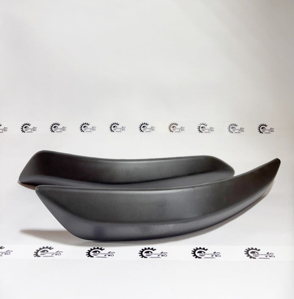 Honda KIT RR bumper protector, black and textured, designed to fit Honda vehicles for front or rear bumper protection.