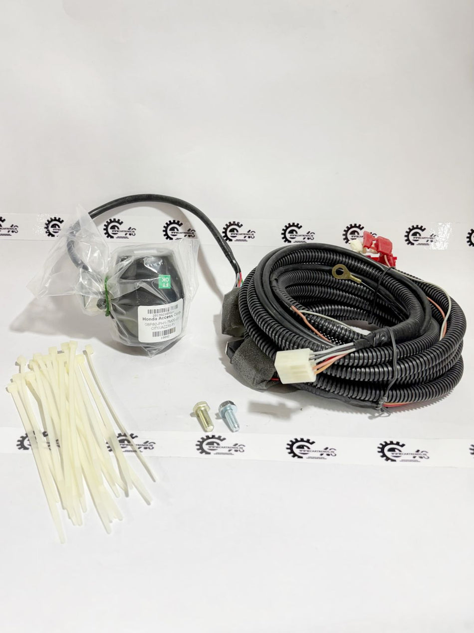 Honda siren kit with lock and unlock features, designed for Honda vehicles, shown in the image.