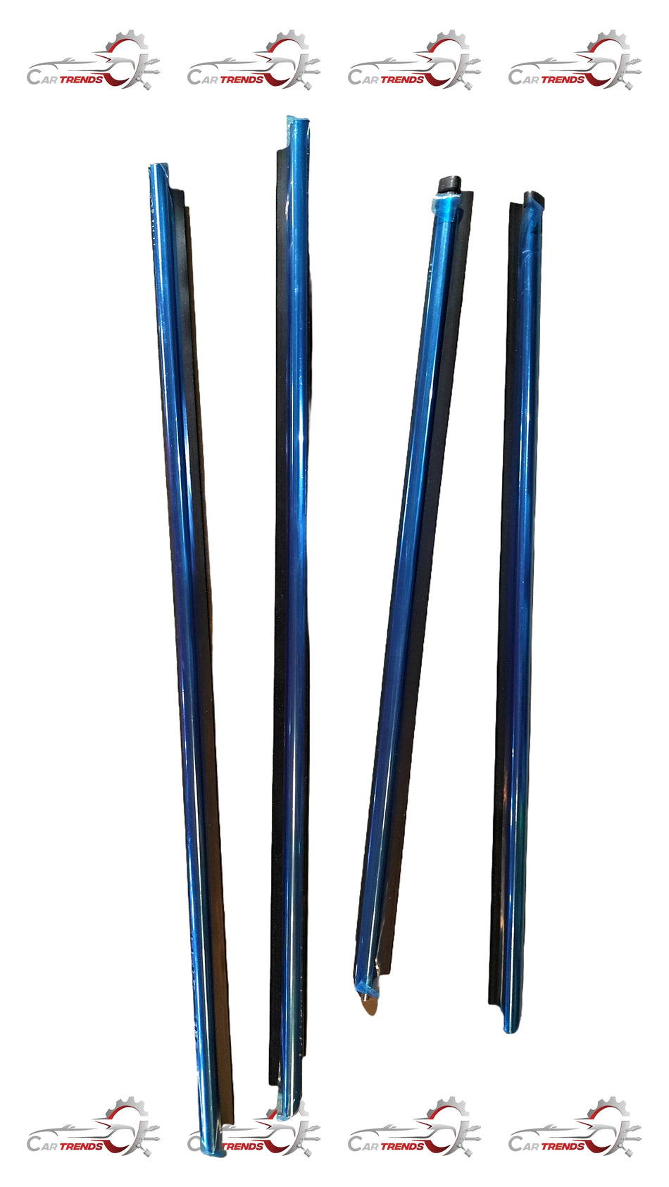 Honda window chrome molding kit, model 08P2032N700, featuring sleek chrome trim for vehicle window enhancement.