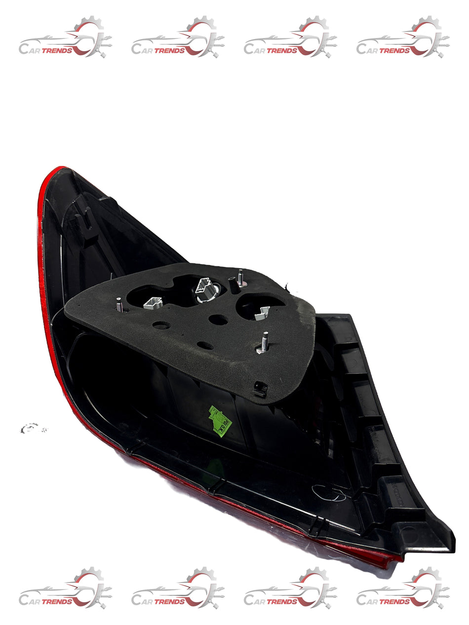 Honda tail light assembly for model 33500T4TT51, right side, with clear lens and mounting brackets.