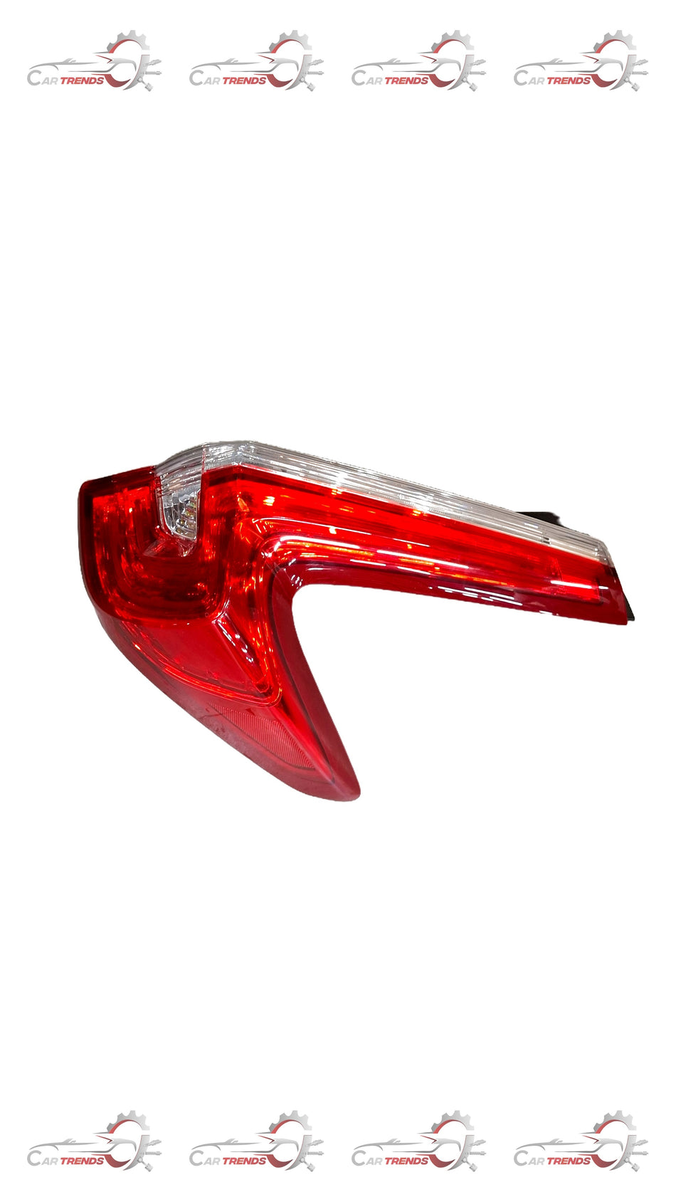Honda tail light assembly for right side, model 33500TLAF01, with clear lens and mounting brackets for Honda vehicles.