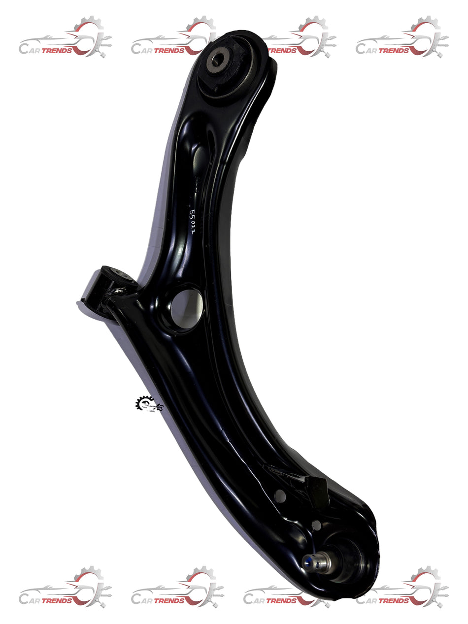Honda LWR arm assembly left front for model 51360TXKT02, showing the metallic suspension component.