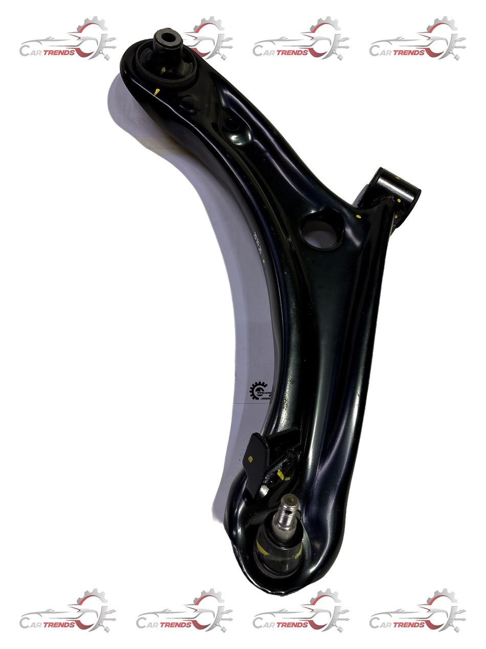 Honda LWR arm assembly right front for Honda vehicles, showing the metal arm component with mounting points and mechanical details.