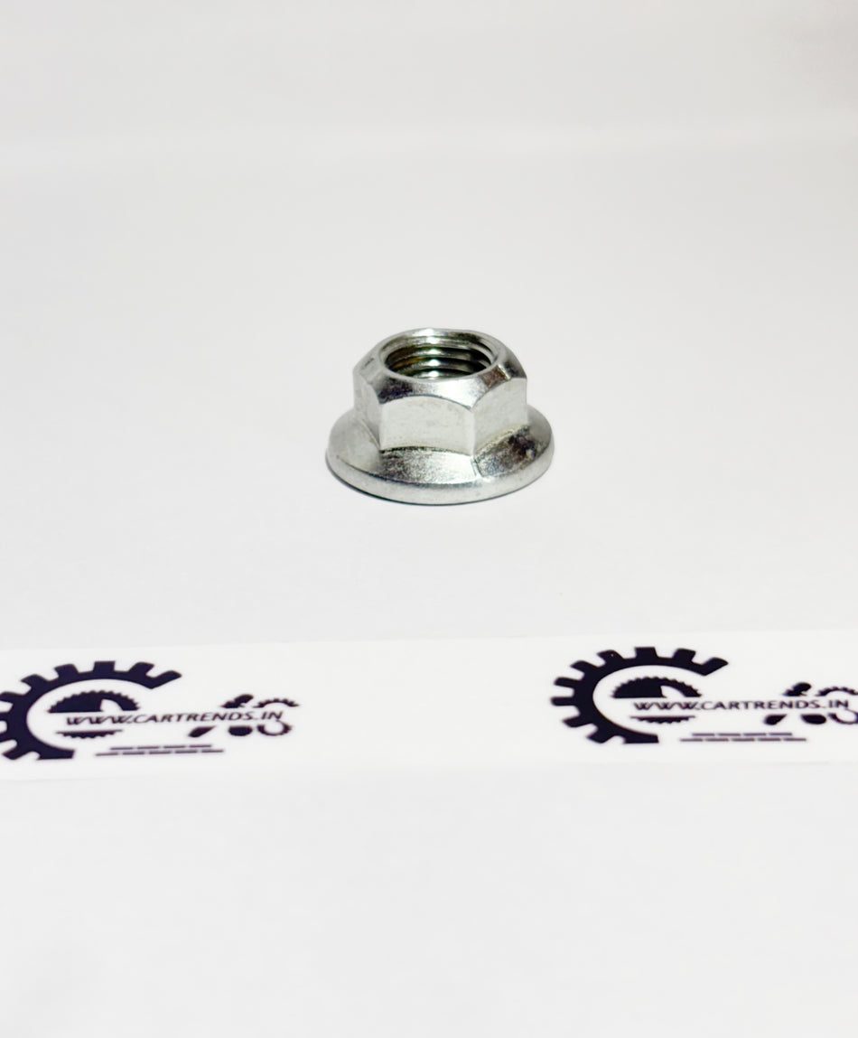 Honda self-locking nut, 14mm size, model 90213SMA003, shown on a vehicle component with a metallic finish.