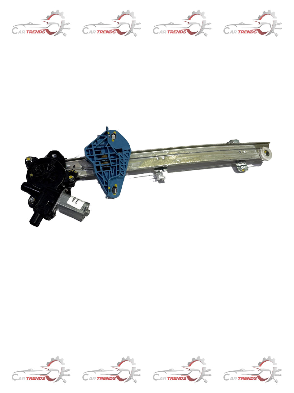 Honda front right power door assembly, part number 7221031XK01, showing the exterior of the vehicle's front passenger side door