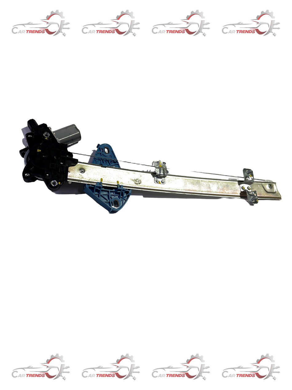 Honda front right door power regulator assembly for Honda vehicles, part number 7221031XK01, showing the mechanical components.