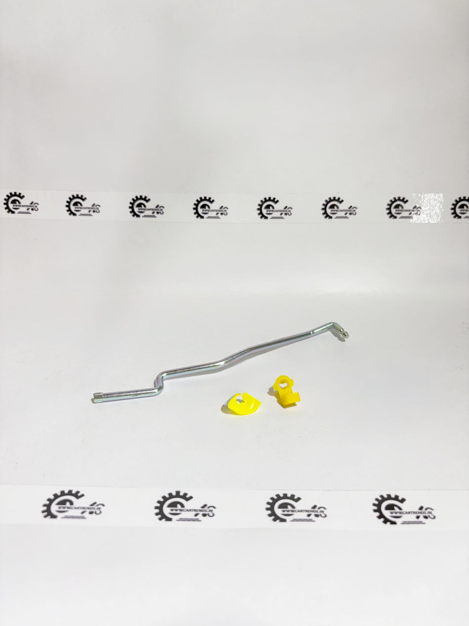 Honda L front door rod set, part number 72153T9A305, showing metal rods and connection points for vehicle door repair.