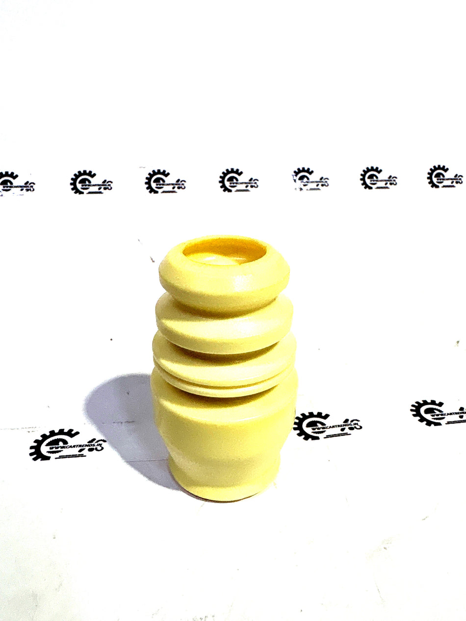 Honda Rubber Bump Stop 51722T9CT01, automotive suspension component, close-up of black rubber part for vehicle shock absorption.