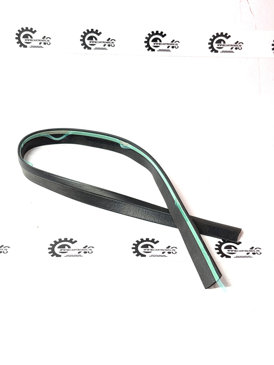 Honda rubber wheel splash shield dam part 73214T5SK00, automotive engine protection component, black rubber material.