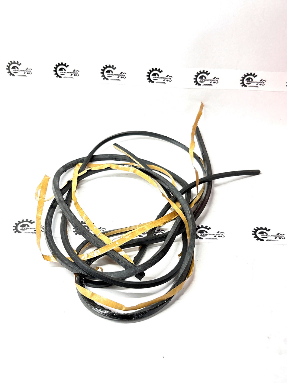 Honda Rubber Washboard Dam A 73225TM0000, close-up of black rubber dam part for vehicle protection and sealing.