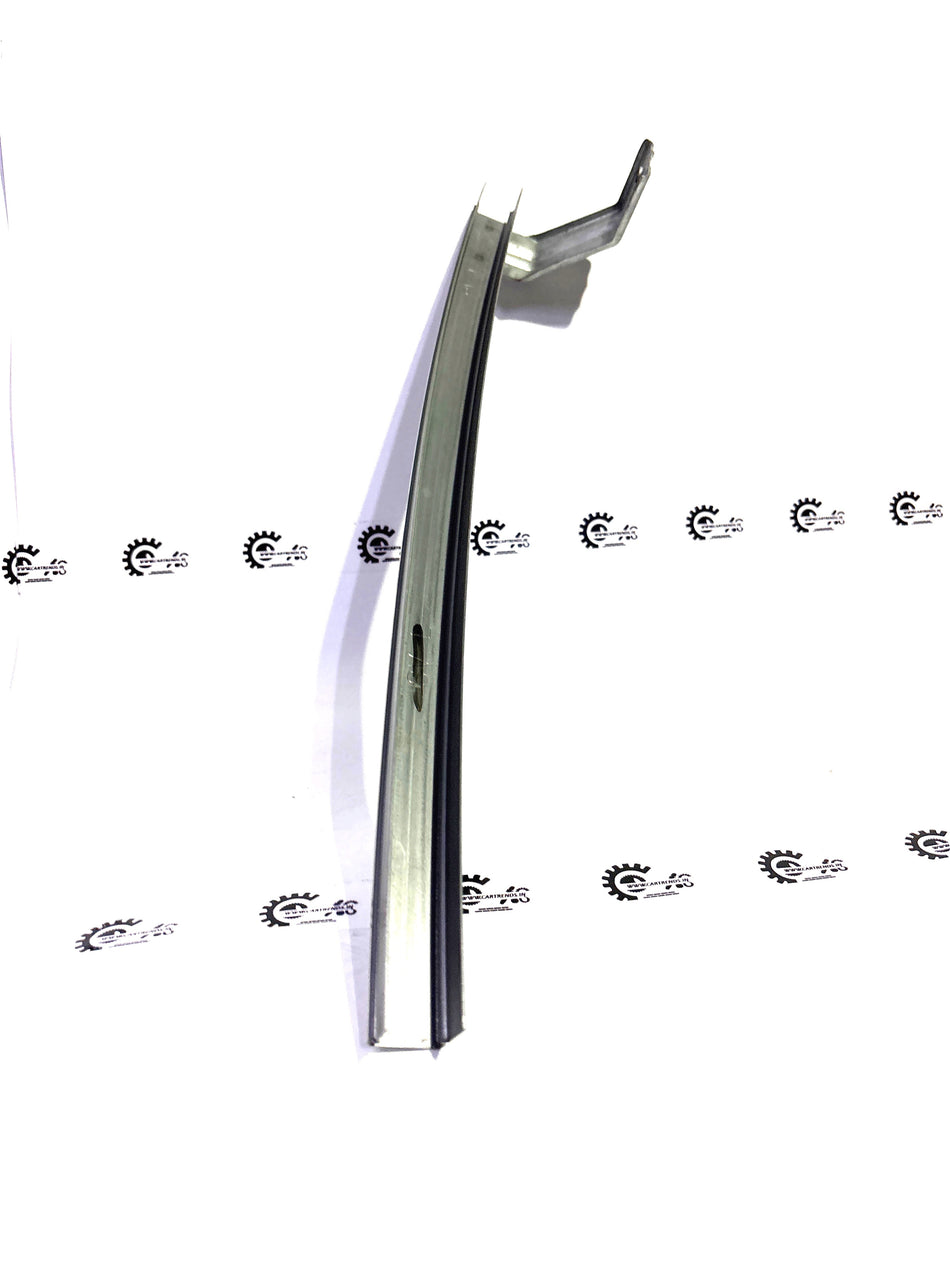 Honda Sash Left Front Door Center Lower panel, genuine OEM part with a black finish and detailed design.