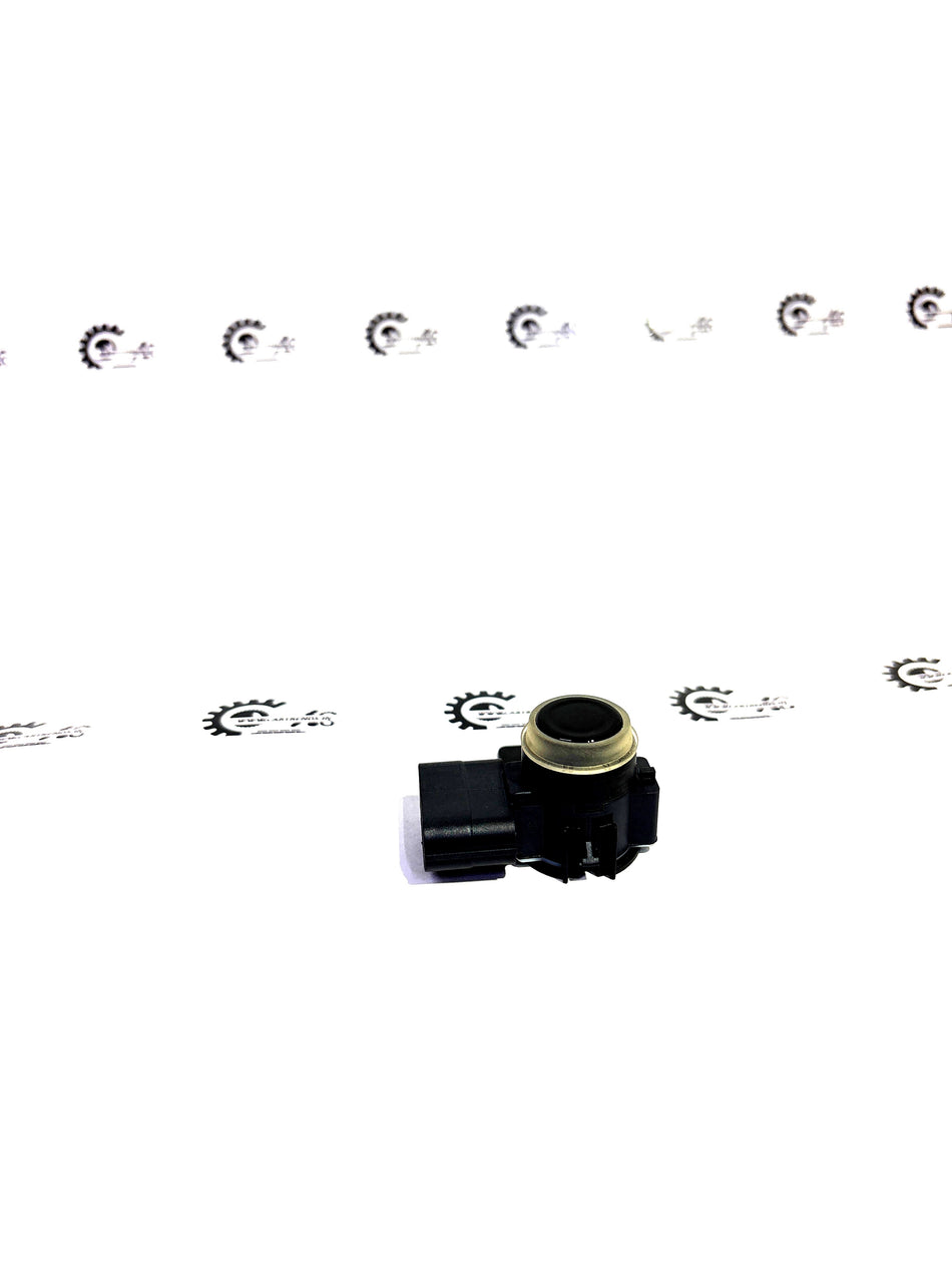 Honda parking sensor assembly with black plastic casing, designed for precise parking assistance in Honda vehicles.