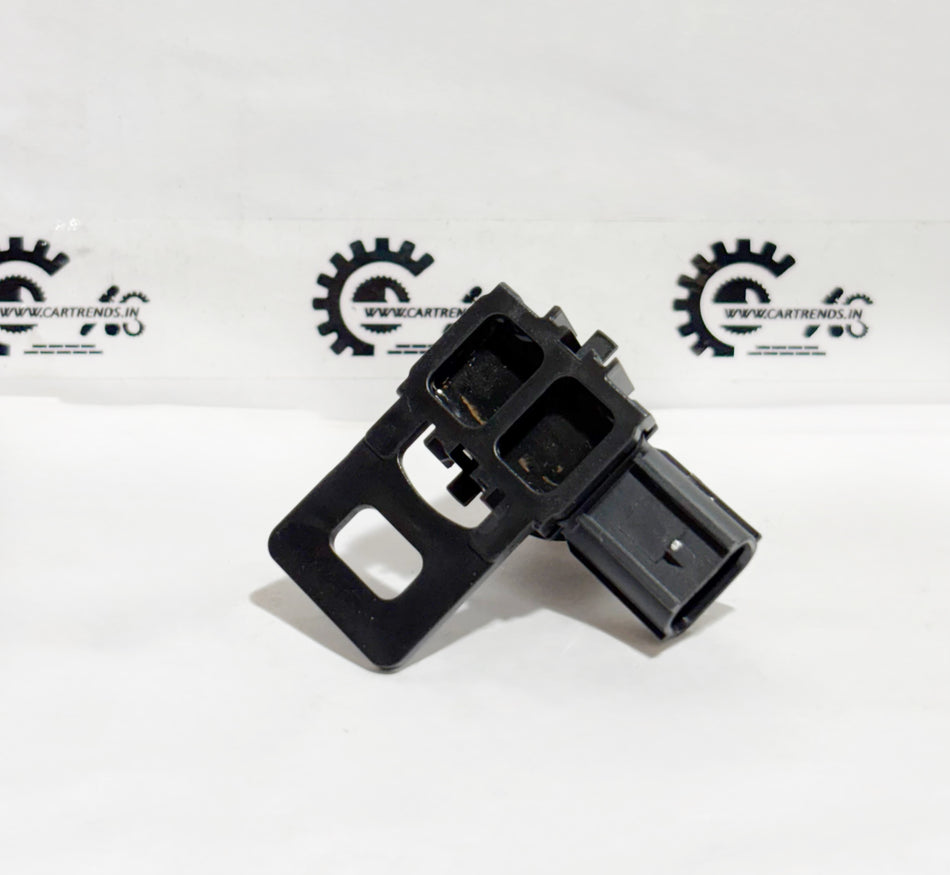 Honda parking sensor assembly with clip down, part number 39680T00D21ZC, shown in a close-up view of the sensor and clip.