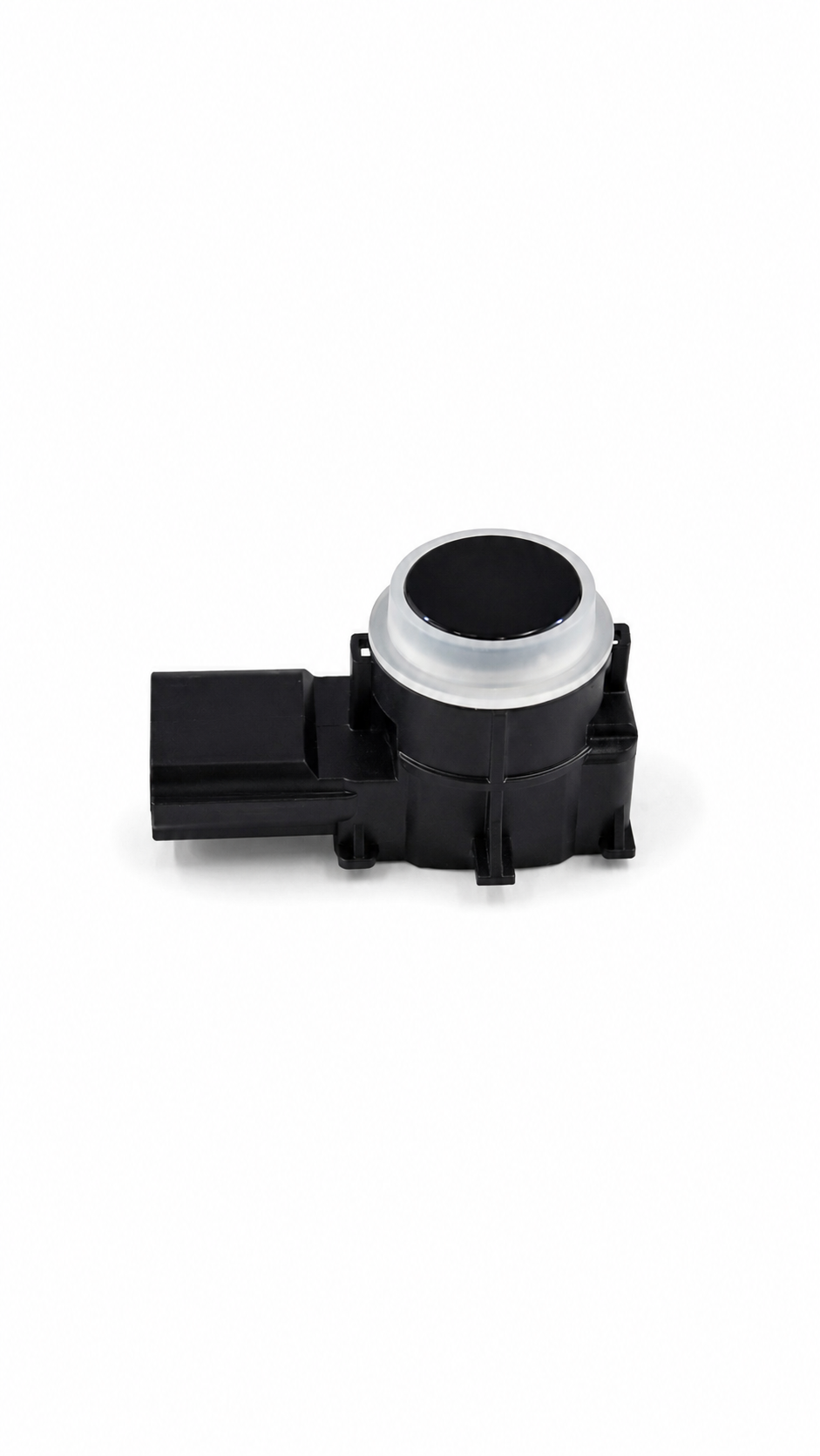 Honda parking sensor assembly without CL 39680T6AJ01ZE, close-up view showing sensor components and wiring for vehicle safety.