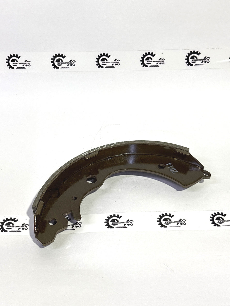 Honda rear shoe component 43153SM4A03, automotive brake shoe part for Honda vehicles, shown in the image.