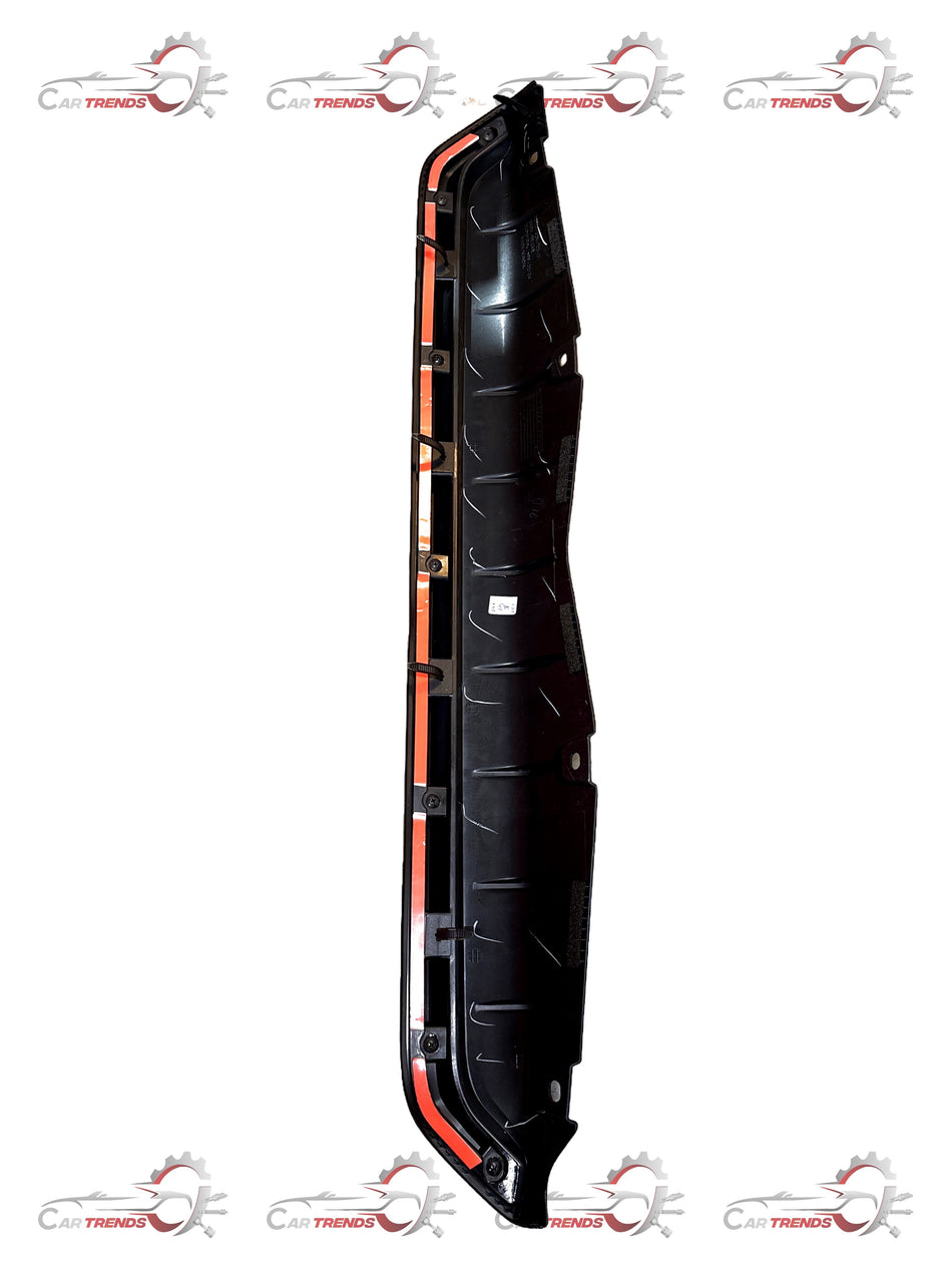 Honda City Amaze side under spoiler in black, designed to enhance aerodynamics and sporty appearance.
