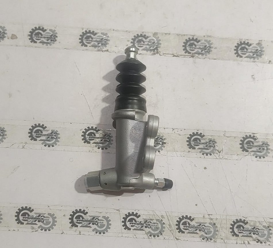 Honda Civic slave cylinder assembly, part #46930SNAA41, showing the metallic hydraulic component for clutch operation.