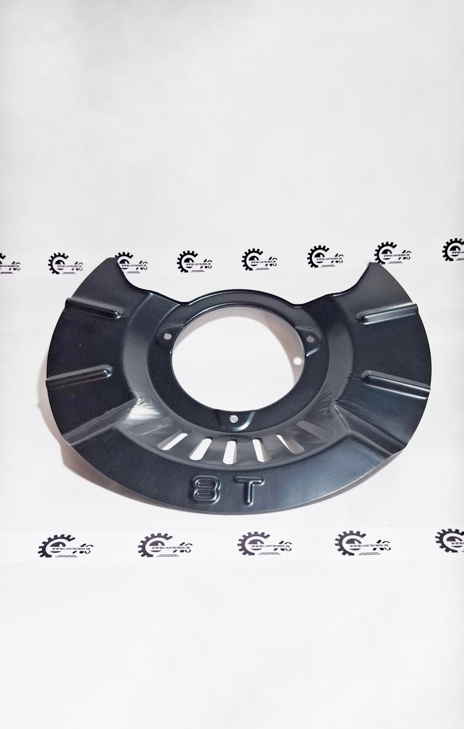 Honda splash guard or cord part 45255T86K00, close-up view showing black plastic shield for vehicle protection
