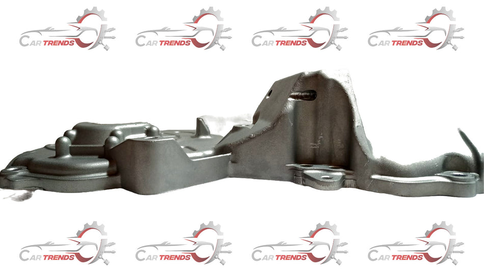 Hyundai oil pressure regulator valve showing a metallic component with adjustment settings and mounting points.