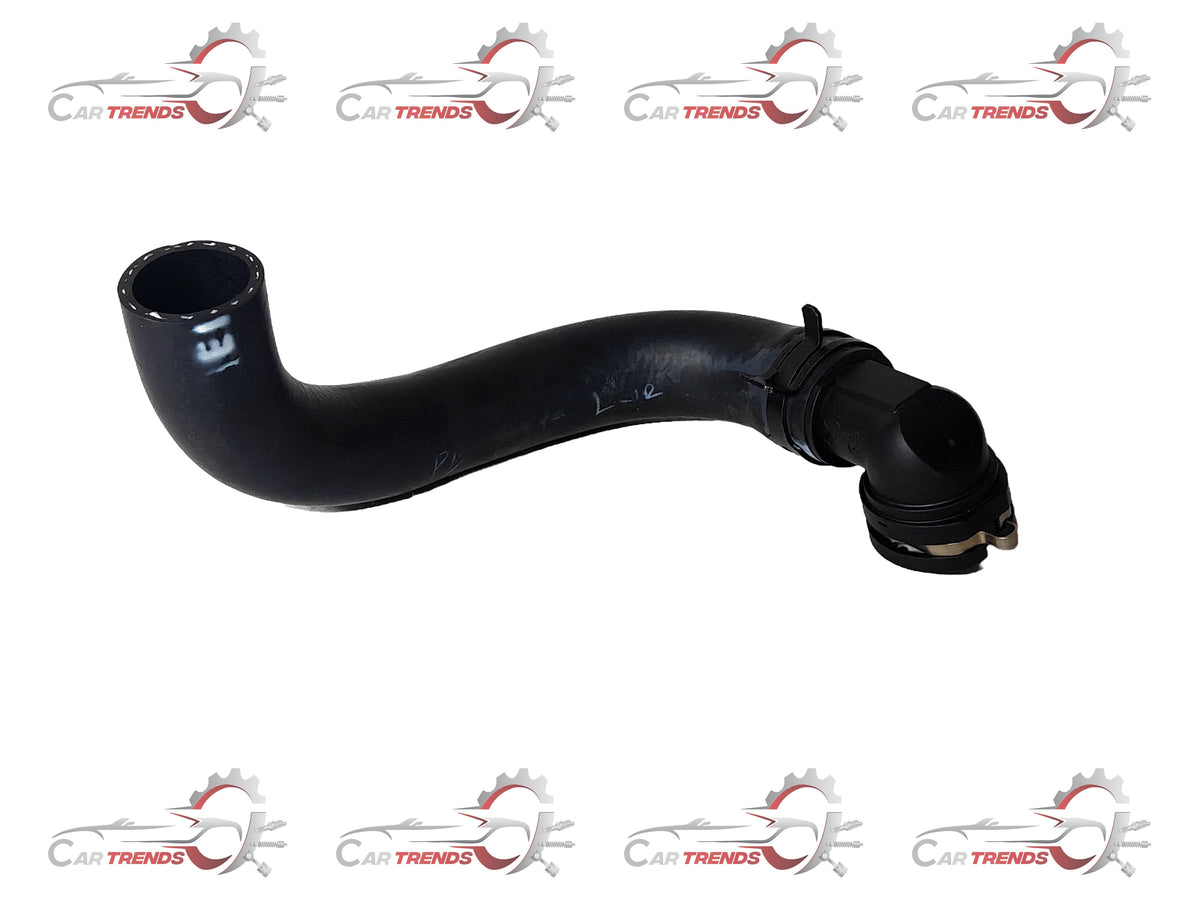 Hyundai I20 radiator lower hose, replacement part for cooling system, shown in the image.