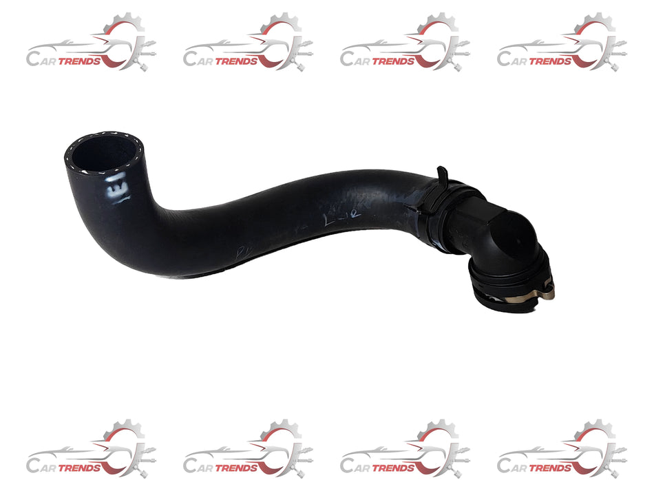 Hyundai I20 radiator lower hose, replacement part for cooling system, shown in the image.