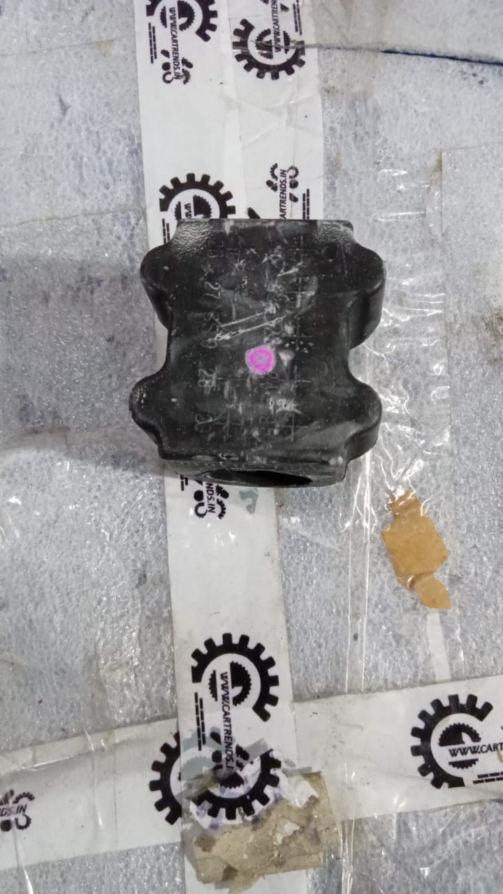 Hyundai Grand i10 stabilizer bar bushing, part number 54813B4010, showing the rubber bushing for suspension stability.