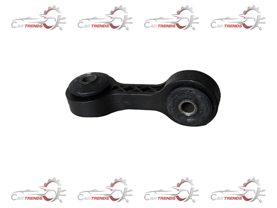 Hyundai Santro front linker part, black plastic automotive bumper connector, for vehicle repair and replacement.