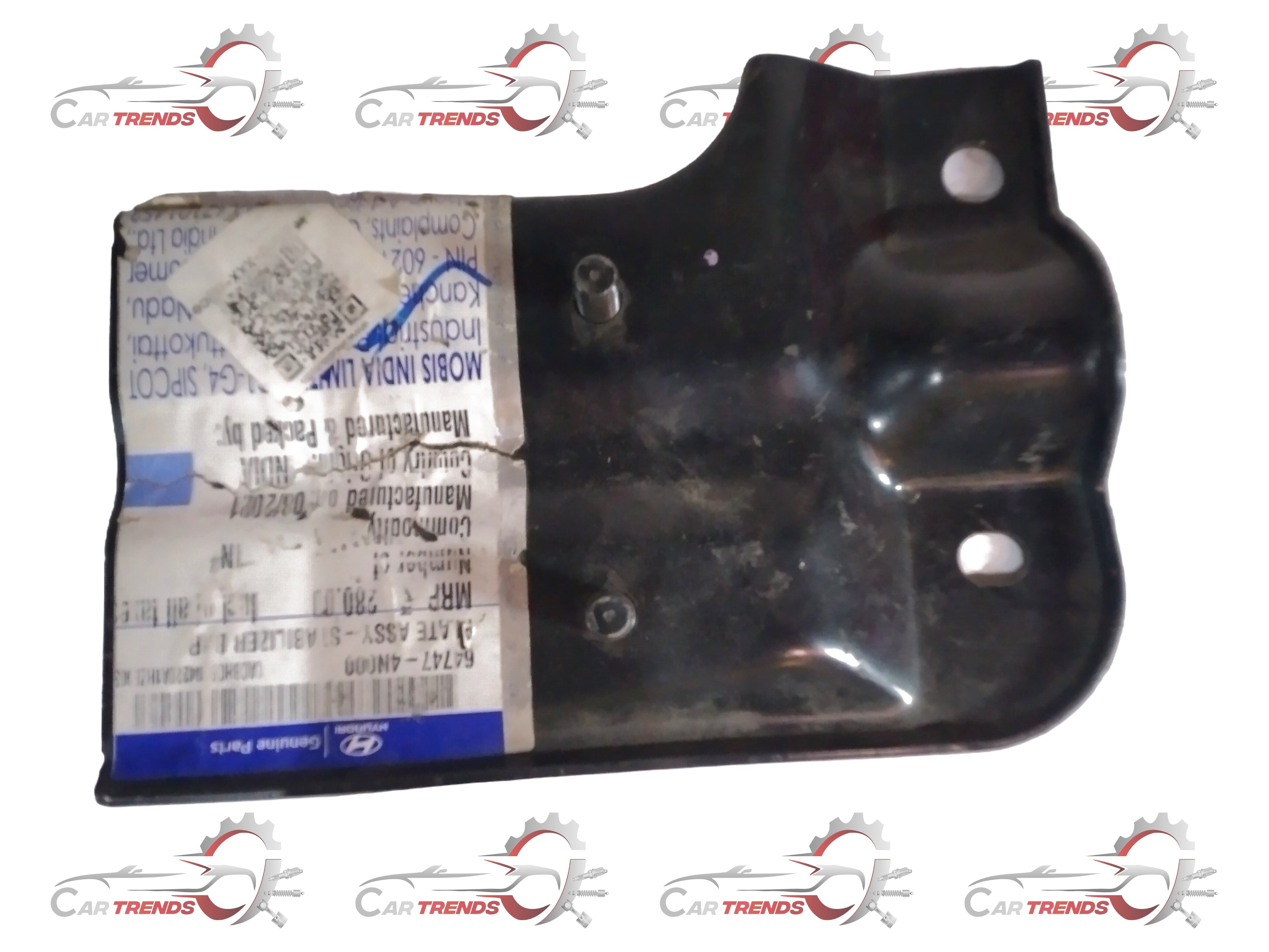Hyundai 647474N000 genuine auto part, showing a close-up of the Hyundai logo and part details in the image.